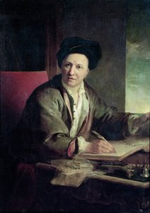 ベルナール・ル・ボヴィエ・ド・フォンテネル（1657-1757）の肖像